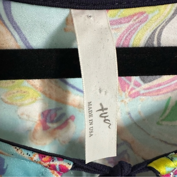 Tua Womens Dress Colorful Art To Wear Floral Print Preppy Sz S Boho Dopamine - Picture 6 of 6